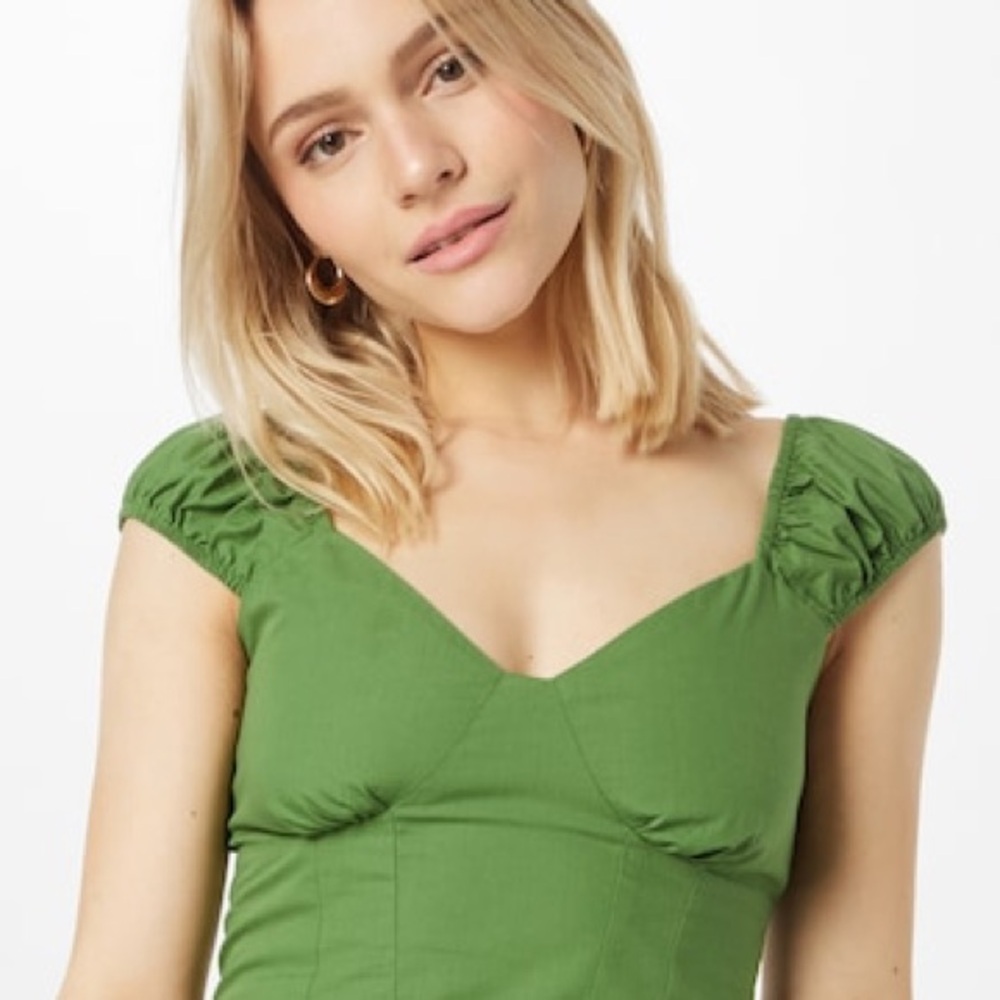 Abercrombie & Fitch Green Blouse